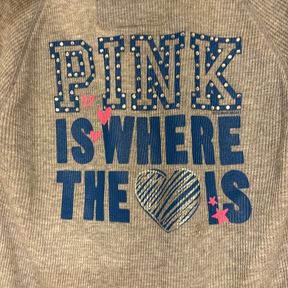 Vintage PINK by Victoria Secret 🤫 thermal with hood - Picture 2 of 5